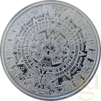 5 Unzen Silbermünze Samoa Aztekenkalender 2021 prooflike