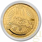 1 Unze Goldmünze Niue Perseverance Mars Rover 2021