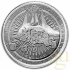 1 Unze Silbermünze Niue Perseverance Mars Rover 2021
