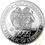 1 Kilogramm Silbermünze Armenien Arche Noah 2022