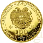 1 Gramm Goldmünze Arche Noah 2022