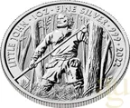 1 Unze Silbermünze Myths and Legends - Little John 2022