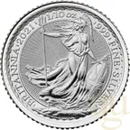 1/10 Unze Silbermünze Britannia