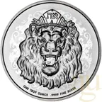 1 Unze Silbermünze Niue Truth Serie - Roaring Lion 2022