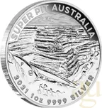 1 Unze Silbermünze Australien Super Pit 2021