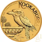 1/10 Unze Goldmünze Australien Kookaburra 2022