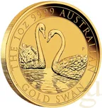 1 Unze Goldmünze Australien Schwan 2022