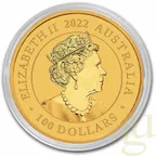1 Unze Goldmünze Australien Schwan 2022
