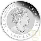 1 Unze Silbermünze Australien Schwan 2022