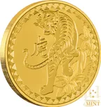 1 Unze Goldmünze Niue Lunar Tiger 2022