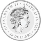 10 Unzen Silbermünze Australien Koala 2008