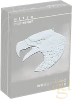 1 Unze Silbermünze Australien Wedge Tailed Eagle 2022 Ultra High Relief - polierte Platte