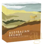 1 Unze Goldmünze Australien Brumby 2022 - polierte Platte