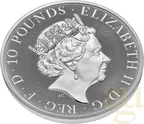 10 Unzen Silbermünze Großbritannien Royal Arms 2022