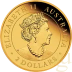 0,5 Gramm Goldmünze Australien Mini Känguru 2022