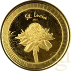1 Unze Goldmünze EC8 St. Lucia - Botanical Garden 2021