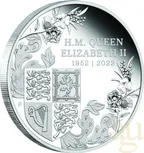 1 Unze Silbermünze The Queen’s Platinum Jubilee 2022 - polierte Platte