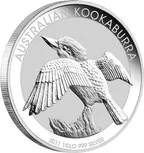 1 Kilogramm Silbermünze Australien Kookaburra 2011