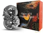 3 Unzen Silbermünze Tokelau Dragon & Tiger 2022 - Antik High Relief