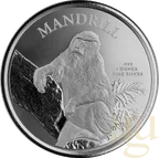 1 Unze Silbermünze Kamerun Mandrill 2021