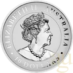 10 Unzen Silbermünze Australien Wedge Tailed Eagle 2022 - Reverse Proof High Relief