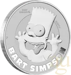 1 Unze Silbermünze Tuvalu Bart Simpson 2022
