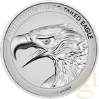 10 Unzen Silbermünze Australien Wedge Tailed Eagle 2022 - Reverse Proof High Relief