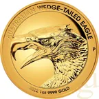1 Unze Goldmünze Australien Wedge Tailed Eagle 2022 proof - Ultra High Relief
