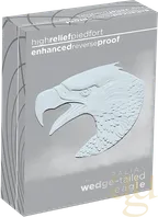 2 Unzen Silbermünze Australien Wedge Tailed Eagle 2022 - Piedfort Reverse Proof High Relief