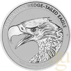 1 Unze Platinmünze Australien Wedge Tailed Eagle 2022 - Reverse Proof
