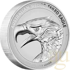 2 Unzen Silbermünze Australien Wedge Tailed Eagle 2022 - Piedfort Reverse Proof High Relief