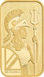 100 Gramm Goldbarren The Royal Mint - Britannia