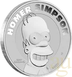 1 Unze Silbermünze Tuvalu The Simpsons - Homer Simpson 2022