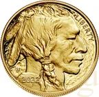 1 Unze Goldmünze American Buffalo 2022 polierte Platte