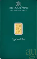 1 Gramm Goldbarren The Royal Mint - Merry Christmas