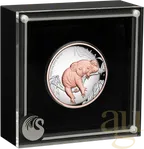 5 Unzen Silbermünze Australien Koala 2022 - High Relief - polierte Platte - rosè vergoldet