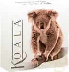 5 Unzen Silbermünze Australien Koala 2022 - High Relief - polierte Platte - rosè vergoldet