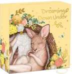 1/2 Unze Silbermünze Australien Dreaming Down Under - Baby Känguru 2021 - proof color