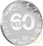 1 Unze Silbermünze Tuvalu James Bond 60 Years of Bond 2022