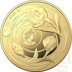 1 Unze Goldmünze Wildflowers of Australia - Waratah 2022