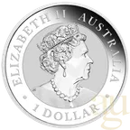1 Unze Silbermünze Australien Brumby 2020