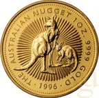 1/2 Unze Goldmünze Australien Känguru 1996