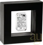 1 Unze Silbermünze Perth Mint Rectangular Dragon 2022 - polierte Platte