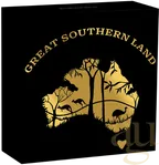 2 Unzen Goldmünze Australien Opal Great Southern Land 2022 proof