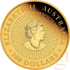 2 Unzen Goldmünze Australien Opal Great Southern Land 2022 proof