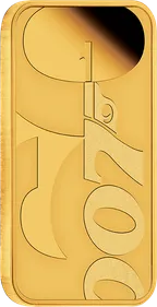 1 Unze Goldmünze Tuvalu Rectangular James Bond 60 Years Anniversary 2022