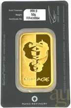50 Gramm Goldbarren Rand Refinery - Mirage