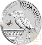 1 Unze Silbermünze Australien Kookaburra 2022 - Platypus Privy Mark
