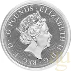 10 Unzen Silbermünze Tudor Beasts Yale 2023