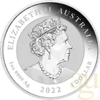 1 Unze Silbermünze Australien Quokka 2022